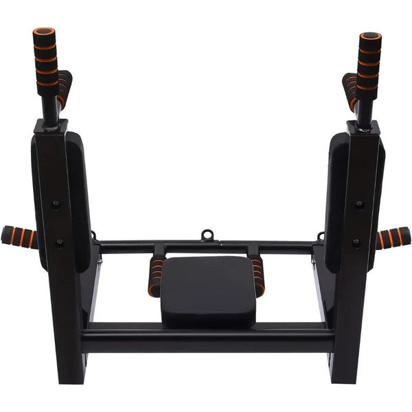 Multi-Grip Wall Mount Pull-Up Bar & Dip Station, Home Fitness Equipment for Chest, Back, Arm & Trunk Muscle Exercise