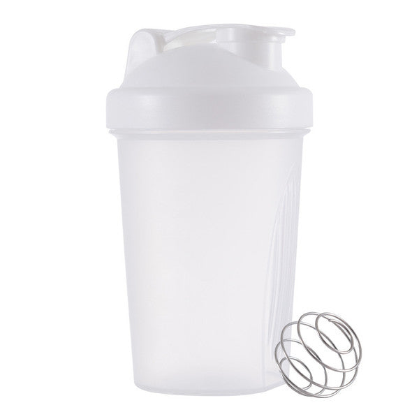400ML Colorful Whey Protein Shaker Bottle for Fitness Gym - Portable Mixing Cup