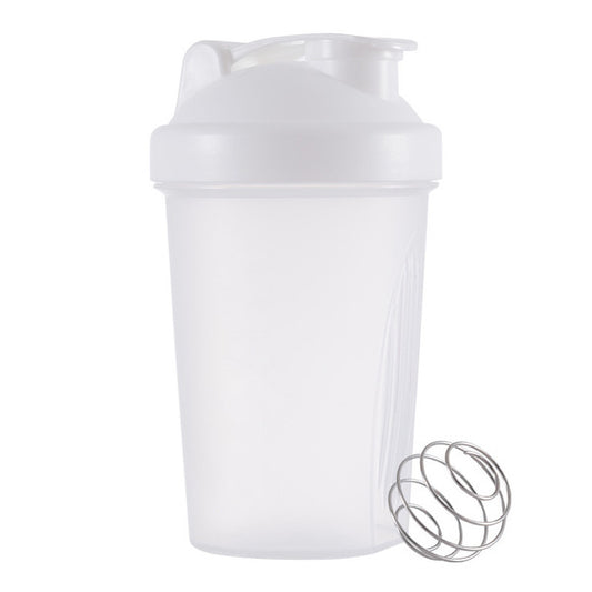 400ML Colorful Whey Protein Shaker Bottle for Fitness Gym - Portable Mixing Cup
