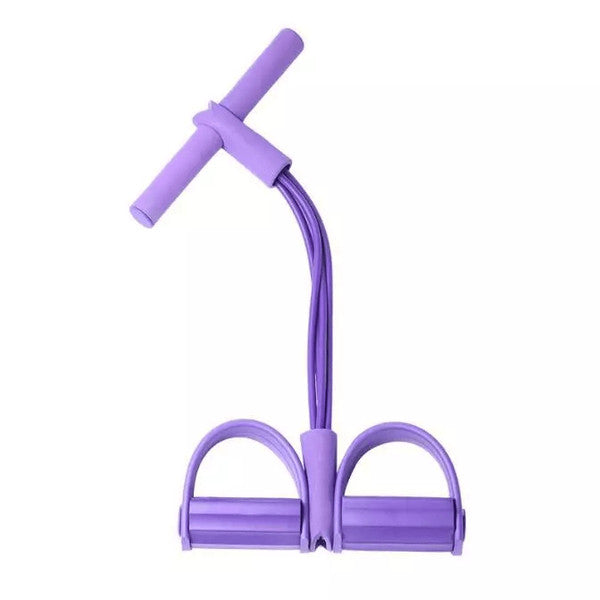 Puller Rope Yoga Exercise Band, Foot Pedal Resistance Trainer for Full Body Stretch Pull, Home Workout & Fitness Toning